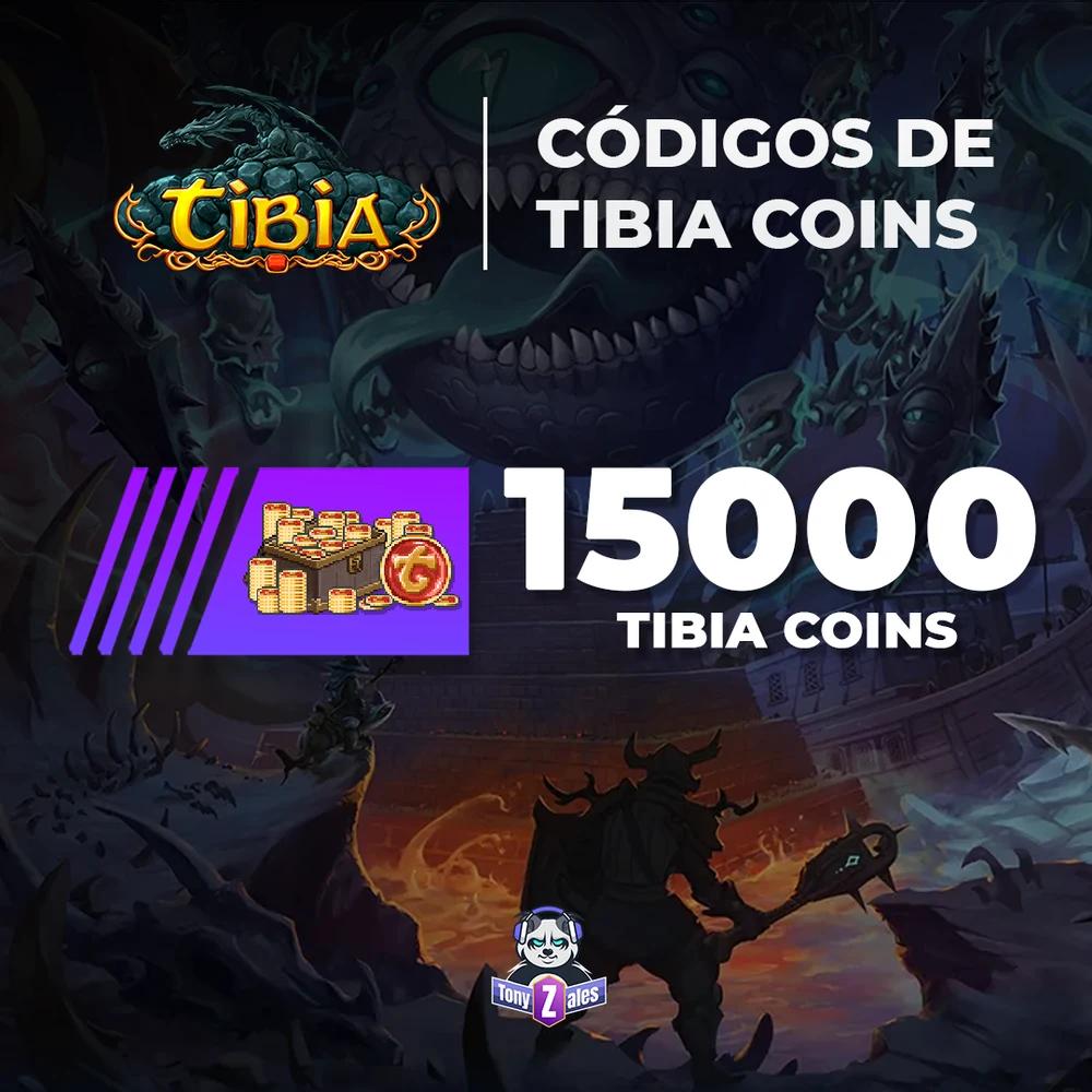 Oficial Game Code - 15000 Tibia Coins